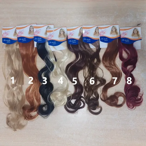 Extensiones Cortina Cabello Sintético