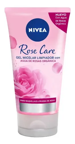 Gel Nivea Limpiador Micelar Rose Care X 150 Ml