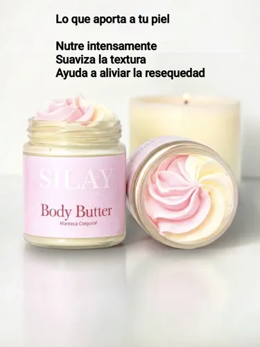 Manteca Corporal Batida Vainilla Silay. Vegana. Karité 150gr