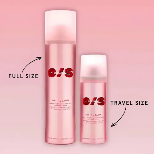 One Size On ‘til Dawn Mattifying Waterproof Setting Spray