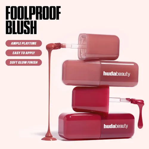 Rubor Líquido Huda Beauty Soft Glow Coco Loco 4.5ml Vegano