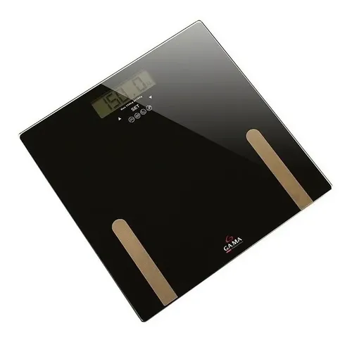Ga.ma Italy Scf 2000 Balanza Digital Negra Hasta 150 Kg