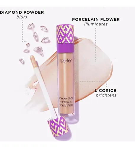Corrector Iluminador Tarte Shape Tape Glow Wand 32g