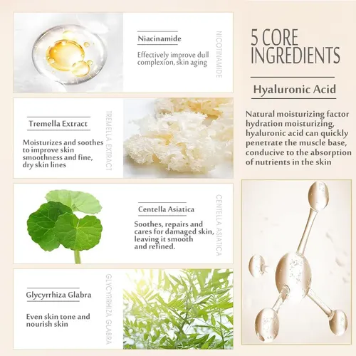 Mascarilla Hidratante De Colágeno Para El Cuello, Cuidado