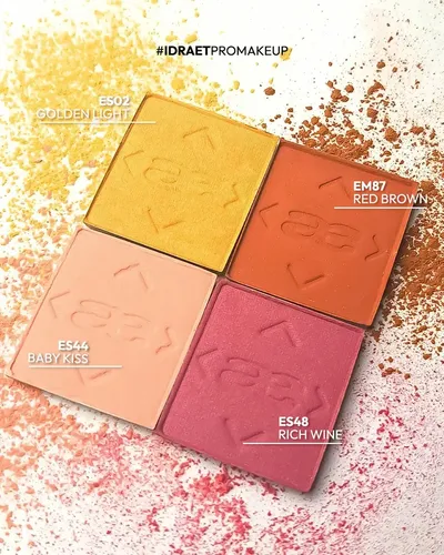 Sombra De Ojos Hd Eyeshadow Efecto Mate – Idraet Color Full Fucsia