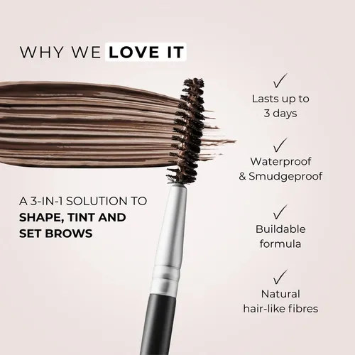 Gel Para Cejas Wunderbrow Para Morenas, Impermeable, A Prueb