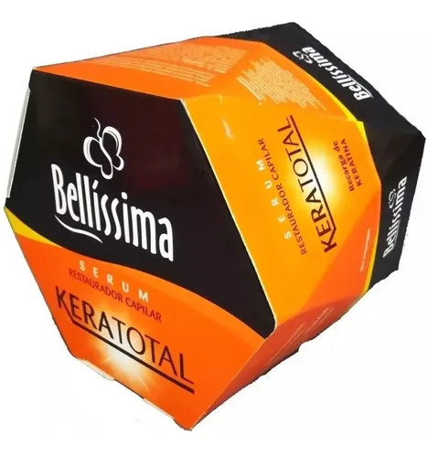Serum Restaurador Keratina Cabello Bellissima Keratotal X24u