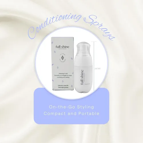 Spray Desenredante Full Shine 50ml, Hidrata Todo Tipo De