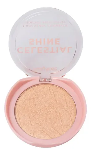 Iluminador Facial Compacto Celestial Shine Ruby Rose Hbm701