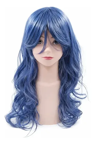 Pelucas Varios Tonos Simil Natural Ondas Bicolor