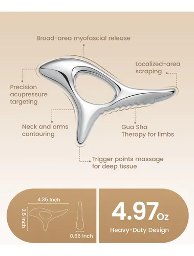 Herramienta De Masaje Lifechill Para Puntos Gatillo, Gua Sha