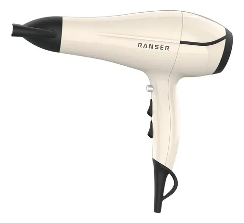 Secador De Cabello Ranser Conte Rosso Hd-5500 2000w Color Blanco