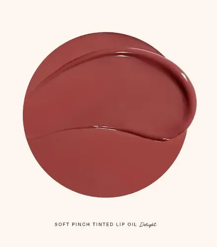Rare Beauty Tinted Lip Oil Hydratante Coral Oscuro Cruelty Free