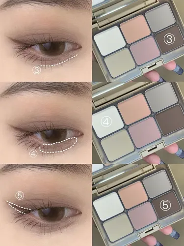 Paleta 6 En 1 De Sombras, Rubor, Iluminador Y Contorno