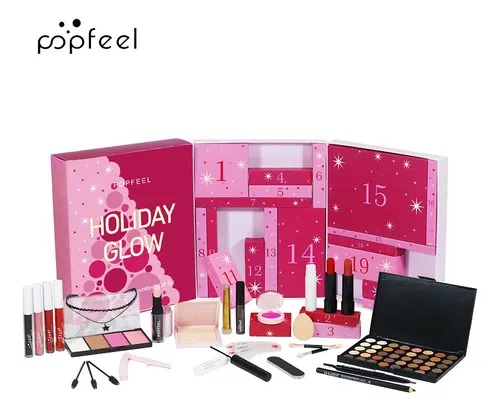 Popfeel Set Navidad Maquillaje Tonos Tierra Principiantes