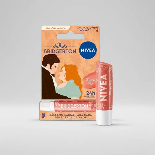 Nivea Lip Care Bridgerton Peach Tea