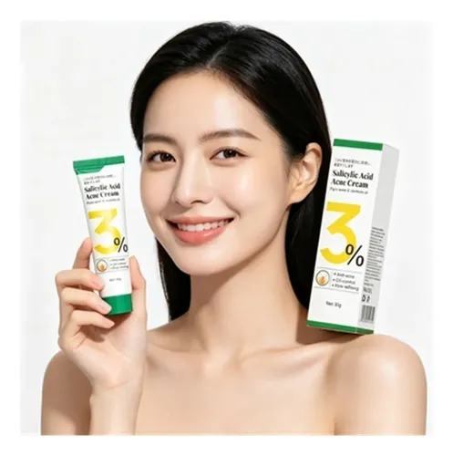 Crema Antiacné Con Ácido Salicílico 3% Hunmui 30g | Control