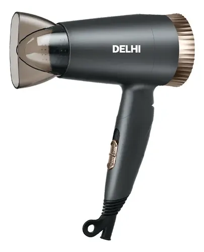 Secador De Pelo Plegable 1600w Iónico Delhi 3 Velocidades