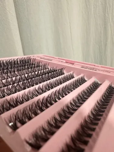 Kit Extensiones De Pestañas Diy 40d + Adhesivo Negro