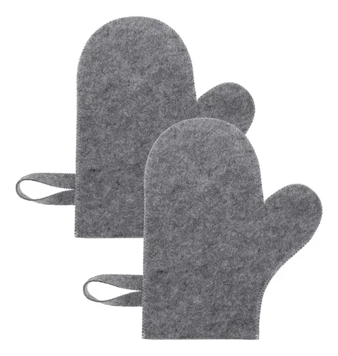Guantes De Sauna Tehaux 2 Uds Exfoliantes 29×24 Cm