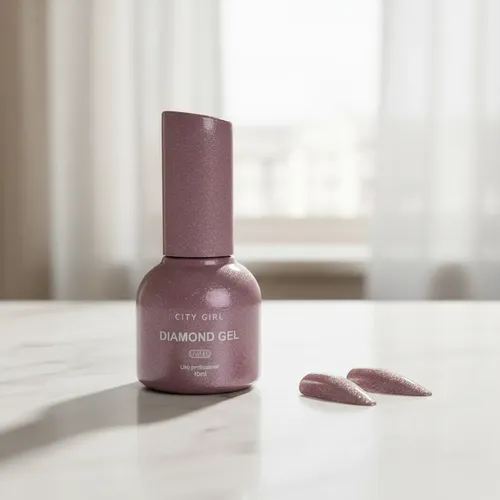 Esmalte Semipermanente City Girl Diamond Gel 10 Ml