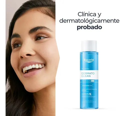 Eucerin Dermatoclean Loción Micelar 3 En 1 Limpiadora 400ml