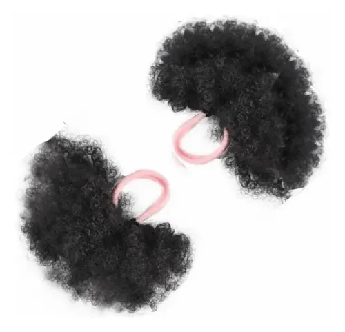 Pelucas Infantiles Con Coletas Y Afro