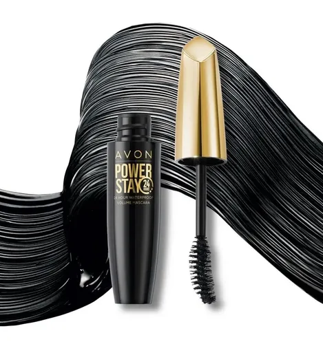Avon Power Stay Mascara De Pestañas Waterproof Larga Duracio