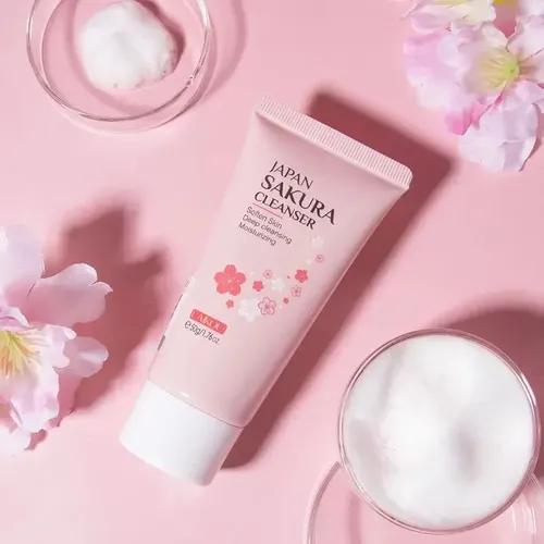 Limpiador Facial Sakura Limpieza Profunda Hidratante Suave