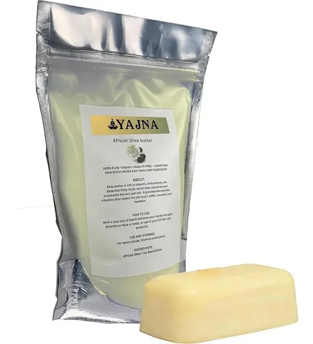 Manteca De Karité Orgánica 16 Oz Yajna (grade A)