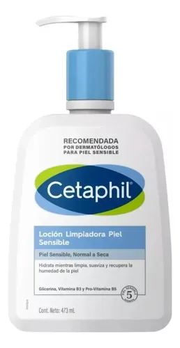 Cetaphil Loción Limpiadora Para Piel Sensible 473ml Promo
