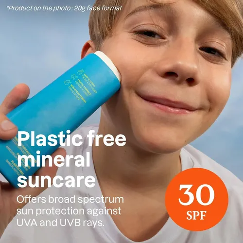 Protector Solar En Barra Mineral Para Niños Spf30