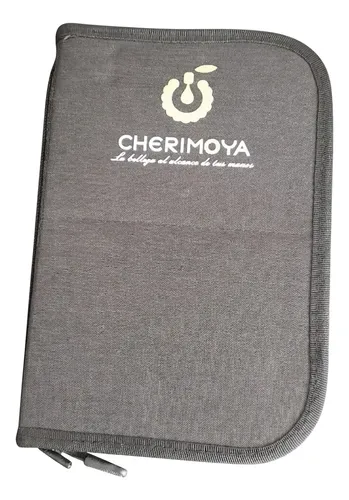 Estuche Porta Pinceles Profesional Cherimoya 26 X 17 Cm