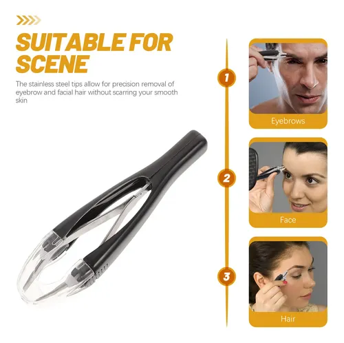 Cejas Automáticas: Pinzas Retráctiles Punta Inclinada