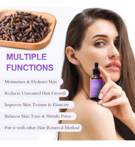 Solución De Depilación Cyperglow Skincare Essence.