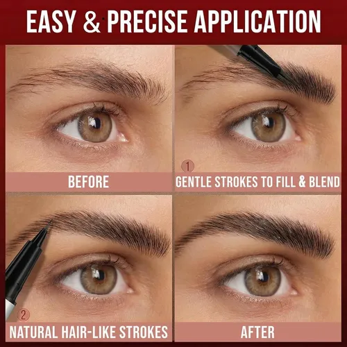 Lápiz De Cejas 2 En 1 Essorall Light Brown 01