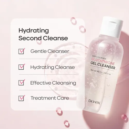 Dr.wik Gel Limpiador Hidratante Con Colágeno Y Glutatión