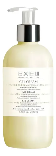 Gel Crema Relajante Descongestiva Piernas Cansadas Exel 240m