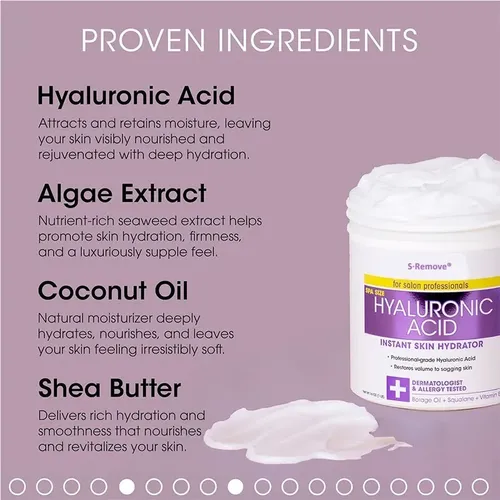Loción Hidratante Corporal Y Facial Con Ácido Hialurónico