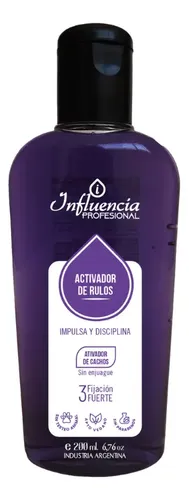 Influencia Activador De Rulos Sin Enjuague Fuerte 200ml