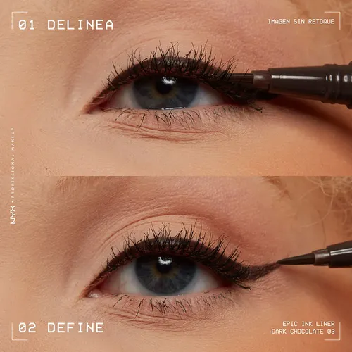 Delineador De Ojos En Fibra Nyx Professional Makeup Epic …