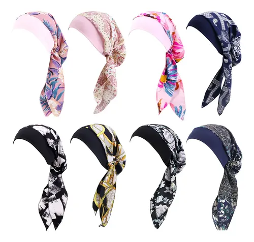 8 Pañuelos Y Accesorios De Colores Para Mujer Evdo
