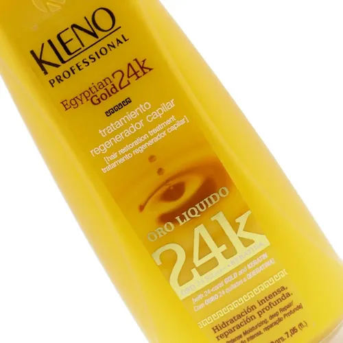 Kleno Egyptian Gold 24k Mascara Capilar Reparacion X 200gr