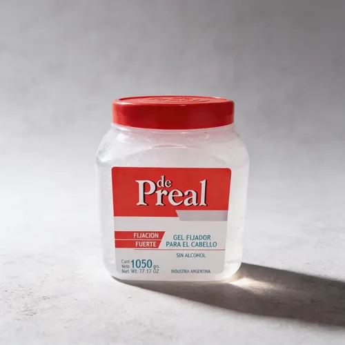 De Preal Gel Fijación Fuerte Pote X 1050g Sin Alcohol