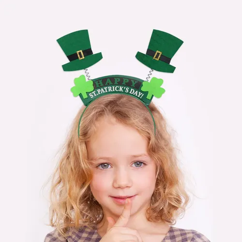 3 Unidades De Cabello Creativo Para El Día De San Patricio,