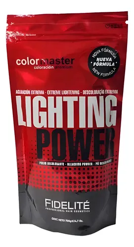 Polvo Decolorante Lighting Power Fidelite X700gr