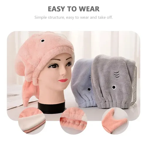 Gorros De Baño Para Niñas, 1 Unidad, Para Secar El Cabello E