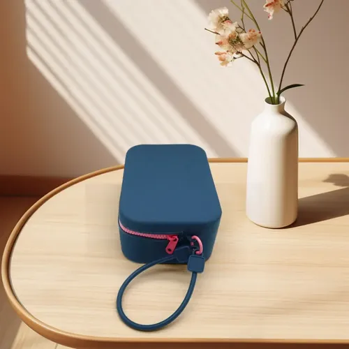 Ll Bolsa De Silicona For Guardar Brochas De Maquillaje [