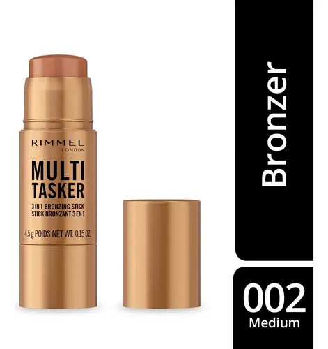 Bronzer 3 En 1 Rimmel London Multitasker Medium 002