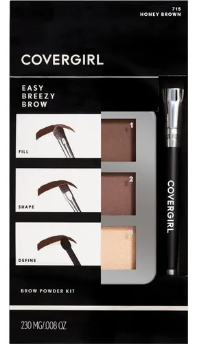 Kit De Cejas Covergirl Easy Breezy Brow Con 3 Tonos Y